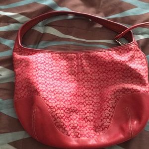 Coach Handbag and Scarf